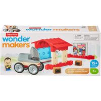 fisher price wonder makers garaż klocki