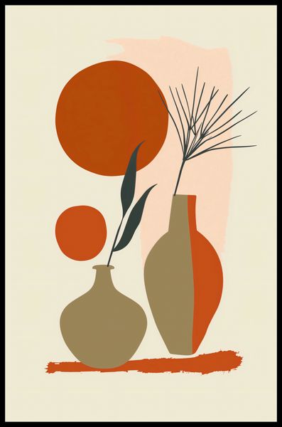 Plakat 53x81cm Wazy w Czerwieni zdjęcie 2