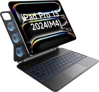 Etui z klawiaturą do iPad Pro 13 M4 HOU MF12 AZERTY touchpad podświetlane