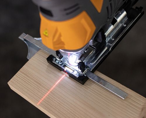 Wyrzynarka Piła Do DREWNA 1450W z Laser LED Nożyki PM-JS-1450T PM0969 na Arena.pl