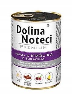 Mokra karma dla psa Dolina Noteci Premium MIX smaków 10x400g na Arena.pl