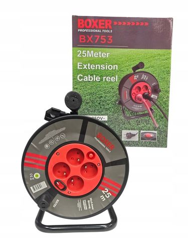 Pp 25m 3x2,5 PRZEDŁUŻACZ BĘBNOWY NA BĘBNIE ZWIJAK na Arena.pl