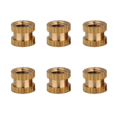 6x Wkładka gwintowana metryczna M2.5 3x3.5 mm zgrzewana wtapiana do naprawy