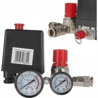 Presostat reduktor 230V 2 zegary 12 bar GEKO G80318