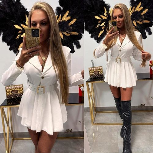 KOMBINEZON Z SPÓDNICO-SPODENKAMI Hit Krótki, UNI pasuje XS,S,M na Arena.pl