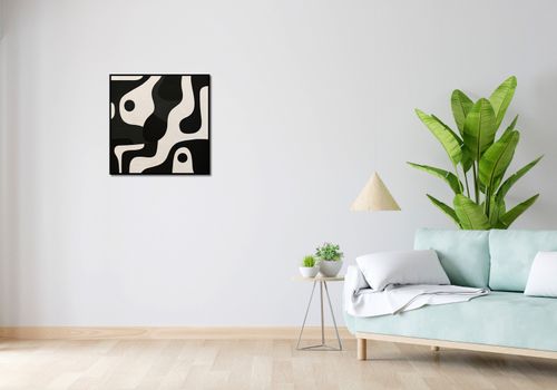 Plakat 60x60cm Kontrastowa Harmonia na Arena.pl