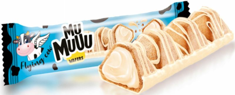 AIM BATON MU MUUU WAFERS COCONUT 22G zdjęcie 1