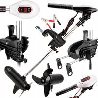 SILNIK ELEKTRYCZNY ZABURTOWY DO PONTONU ŁODZI ŁÓDKI 70lb 770W