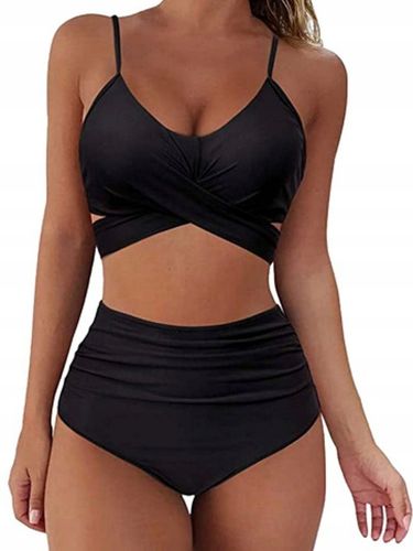 STRÓJ KĄPIELOWY DWUCZĘSCIOWY BIKINI WIĄZANIE / L na Arena.pl
