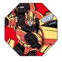 Dywan Agnella Tech Autobot Czerwony 133X133