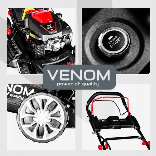 MOCNA KOSIARKA SPALINOWA Z NAPĘDEM 53 CM SILNIK 200CC ODPALANIE NA na Arena.pl