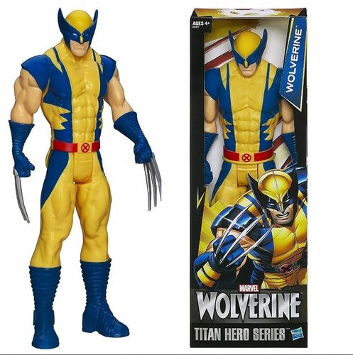 HASBRO WOLVERINE RUCHOMA FIGURKA 30cm X-MAN MARVEL A3321 seria TITAN HERO na Arena.pl