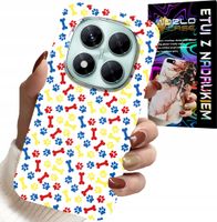 ETUI DO XIAOMI NOTE 14 PRO 5G - ŁAPKI KOŚCI PIES PATROL BAJKI + SZKŁO