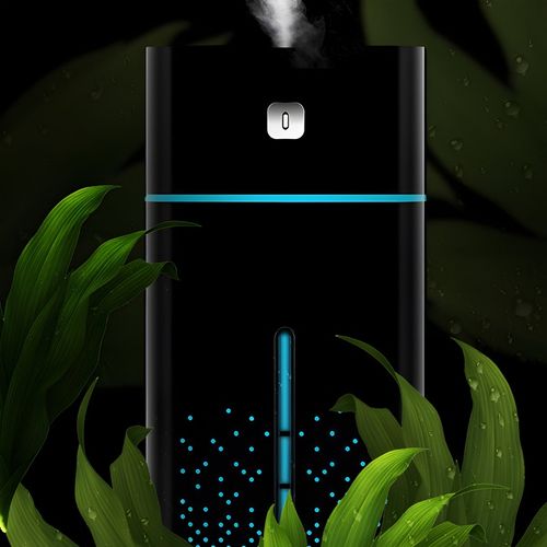 NAWILŻACZ POWIETRZA DYFUZOR ZAPACHOWY AROMATERAPIA LAMPKA LED CZARNY na Arena.pl