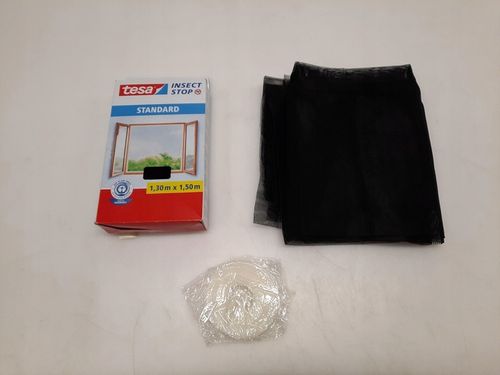 TESA STANDARD Moskitiera na okno - Siatka okienna na rzep 1,3 x 1,5m na Arena.pl