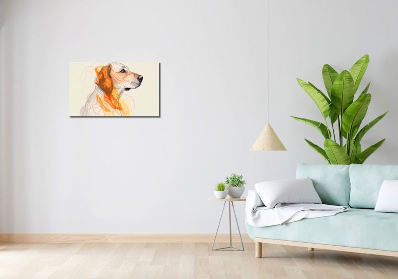 Obraz 70x40cm Kontur Profilowego zdjęcie 2