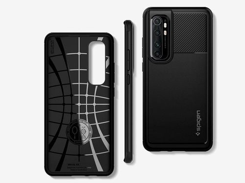 Etui Spigen Rugged Armor do Xiaomi Mi Note 10 Lite Matte Black na Arena.pl