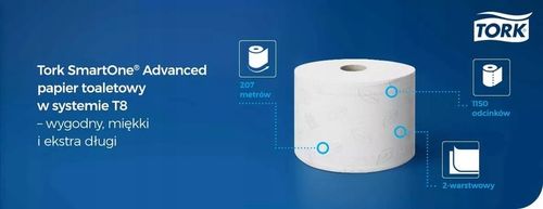 **TORK SmartOne 472242 6 rolek papier toaletowy** na Arena.pl