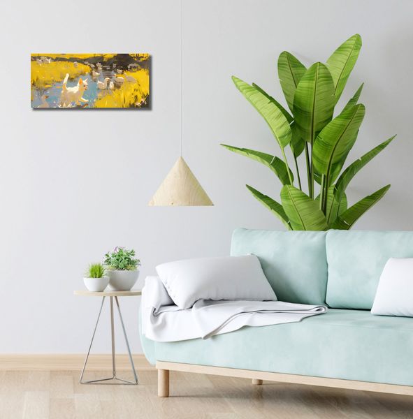 Obraz 50x20cm Słońce na Wsi zdjęcie 2