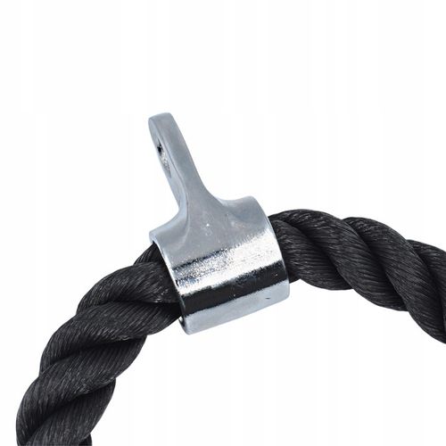 SZNUR LINA UCHWYT DO WYCIĄGU ATLASU GÓRNEGO DOLNEGO NA TRICEPS DO ĆWICZEŃ na Arena.pl