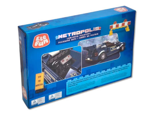 Klocki Elefun Metropolis Samochód Policyjny C5008 na Arena.pl
