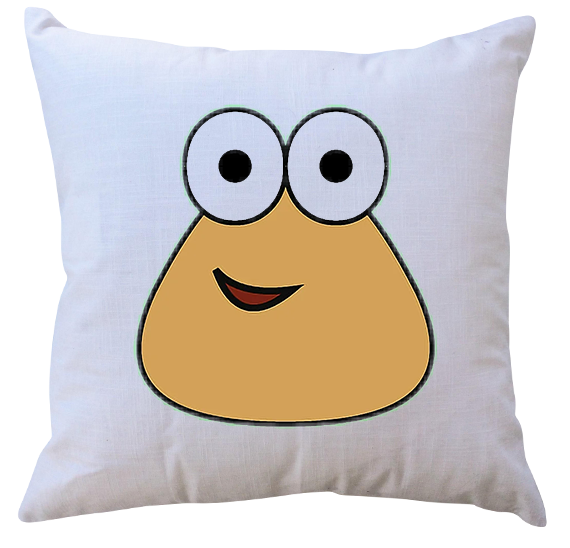 Poduszka z wkładem Pou zdjęcie 1