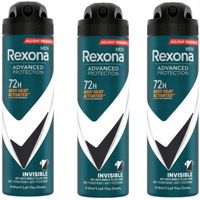 2X REXONA MEN ADVANCED PROTECT INVISIBLE ANTYPERSPIRANT W AEROZOLU 150 ML X