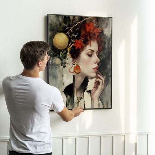 Plakat portret kobiety 30x40 cm na Arena.pl