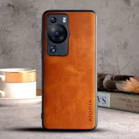 Etui AIORIA Vintage LEATHER do Huawei P60 / P60 pro pomarańczowy