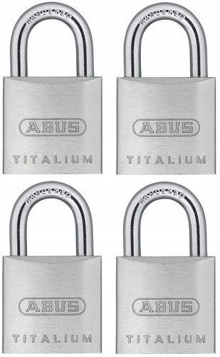 4 KŁÓDKI ABUS TITALIUM SYSTEM 1 KLUCZA 727 40 na Arena.pl