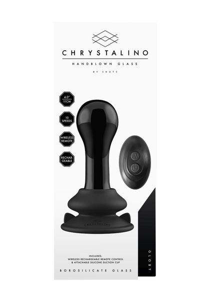 Globy - With Suction Cup and Remote - 10 Speed - Black zdjęcie 1