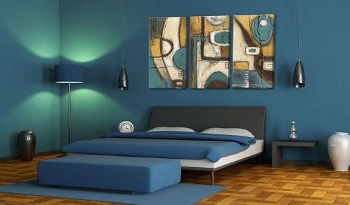 Obraz - Plan miasta Rozmiar - 120x80 na Arena.pl