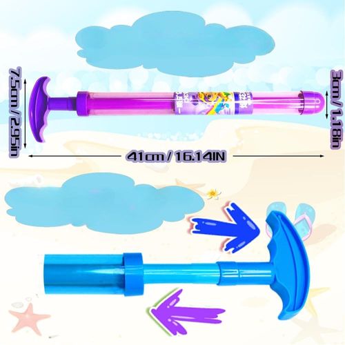 Pistolety na wodę strzykawki pompki do wody 41 cm zestaw 8 sztuk basen na Arena.pl