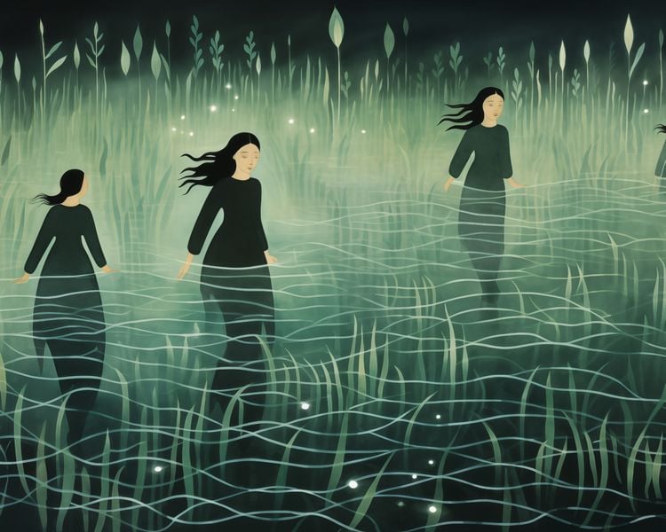 Plakat 50x40cm Pośród Ciszy zdjęcie 1