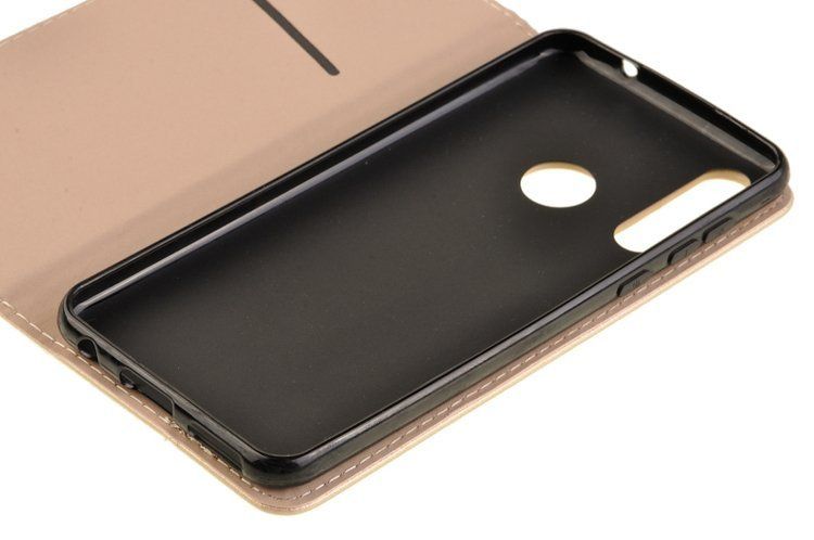 Etui Smart do HTC Desire 19+ / 19 Plus złoty zdjęcie 4