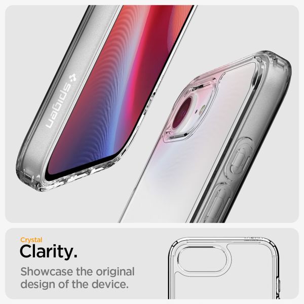 spigen ultra hybrid iphone 16e crystal clear zdjęcie 11