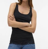 VERO MODA - VMMAXI MY LACE LONG TANK JRS NOOS Koszulki L