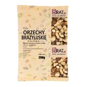 Orzechy BRAZYLIJSKIE 200g POŁÓWKI Wysoka Jakość