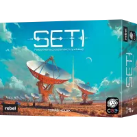 Złożona ekspercka gra planszowa SETI Poszukiwania pozaziemskich cywilizacji