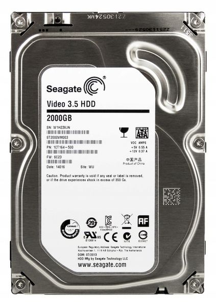 Dysk twardy 2TB Seagate ST2000VM003 SATA III zdjęcie 1