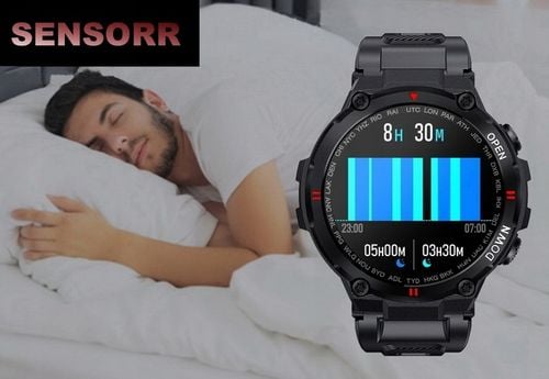 MOCNY WOJSKOWY ZEGAREK MĘSKI SMARTWATCH PULSOMETR ROZMOWY SMS POLSKIE MENU na Arena.pl