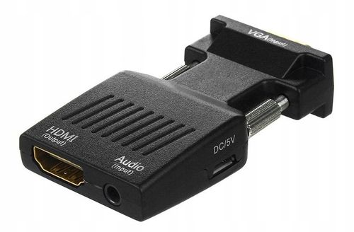 Adapter VGA D-SUB + Audio do HDMI do telewizora na Arena.pl