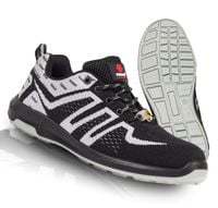 Buty Robocze Półbuty Męskie Lekkie Adidasy z Noskiem Polskie S1 ESD SRC 43