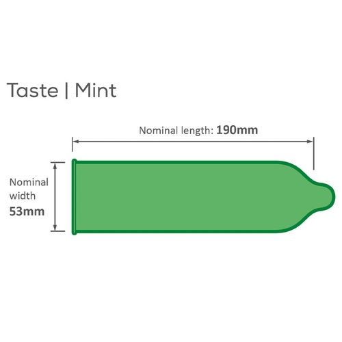 Pasante Mint Tingle Condoms Bulk Packs 144 Psc na Arena.pl