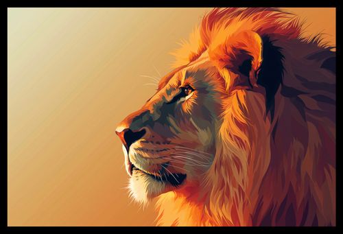 Plakat 45x30cm Król na Arena.pl