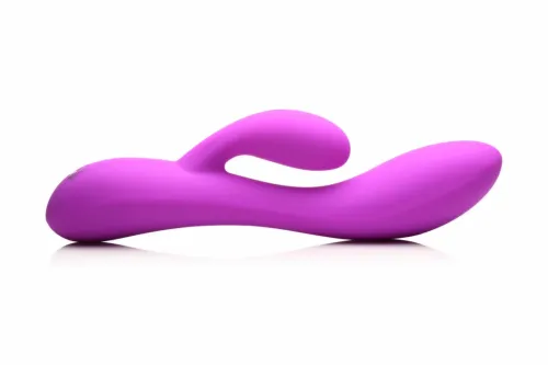 bang! flexible rabbit vibrator dual system fioletowy 19,5cm na Arena.pl