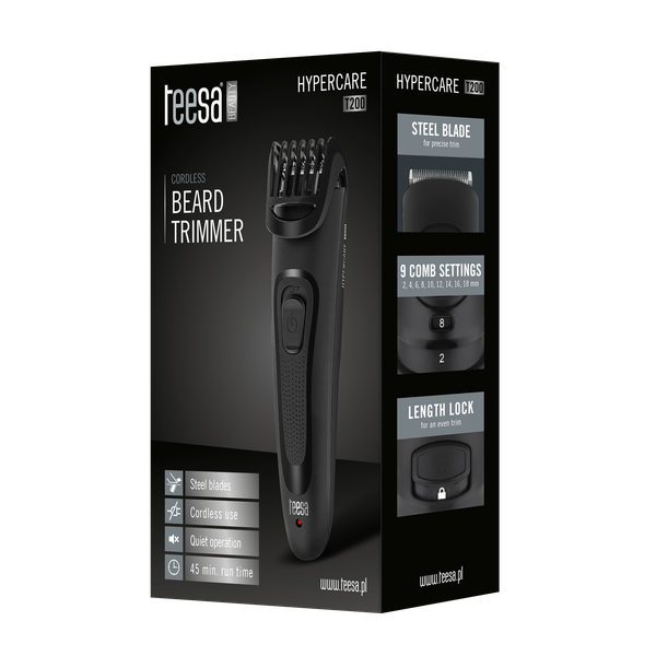 TSA0524 Bezprzewodowy trymer do brody HYPERCARE T zdjęcie 1