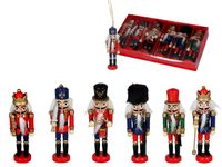 Kpl. 6 ozdób choinkowych - Ołowiany żołnierzyk