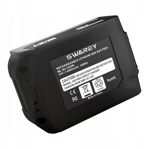 2x Akumulator Bateria do Makita 18V 6Ah BL1840 BL1850+ ŁADOWARKA 14.4 na Arena.pl