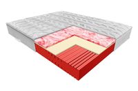 Materac termoplastyczny Janpol POLA 120x200x22cm Silver Care